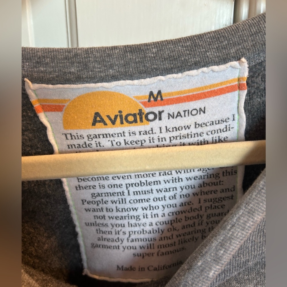 aviator nation sweatshirt